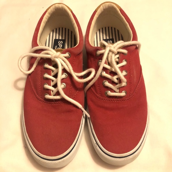 Sperry top sider red sneakers - Picture 6 of 9